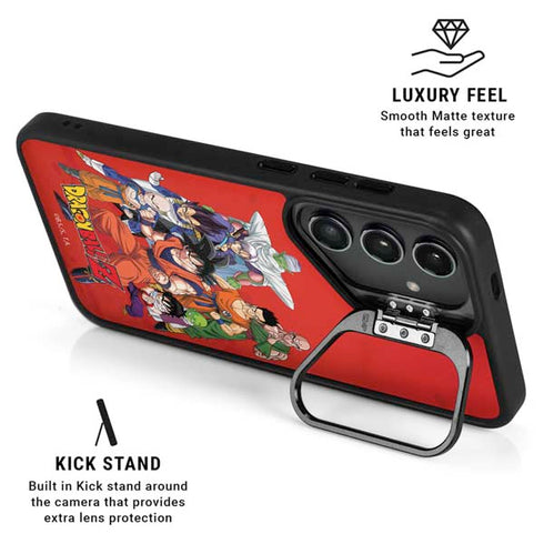 Dragon Ball Z Group Galaxy S24 Kickstand Case