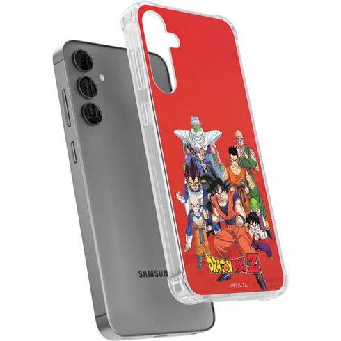 Dragon Ball Z Group Galaxy S24 Plus Clear Case
