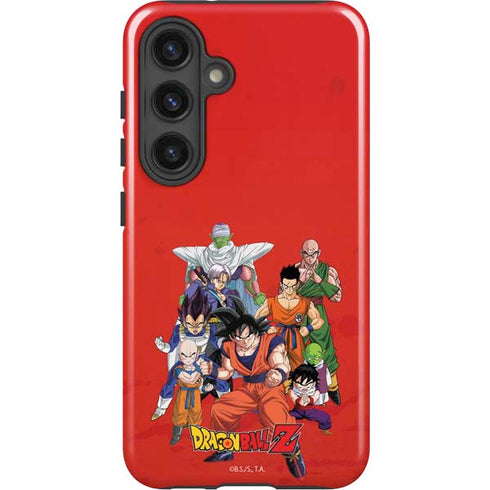 Dragon Ball Z Group Galaxy S25 Plus Impact Case