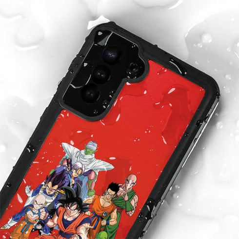 Dragon Ball Z Group Galaxy S24 Plus Waterproof Case