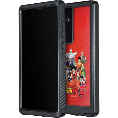 Dragon Ball Z Group Galaxy S24 Ultra Waterproof Case