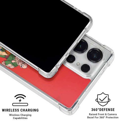Dragon Ball Z Group Galaxy S26 Ultra Clear Case