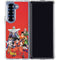 Dragon Ball Z Group Galaxy Z Fold6 Clear Case