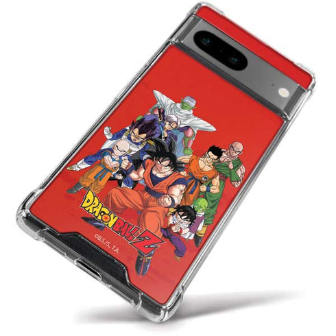 Dragon Ball Z Group Google Pixel 8 Clear Case