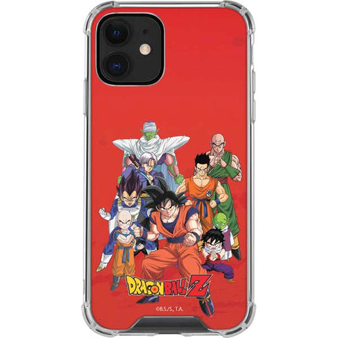 Dragon Ball Z Group iPhone 12 Clear Case