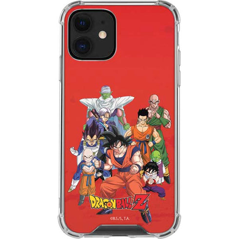 Dragon Ball Z Group iPhone 12 Mini Clear Case