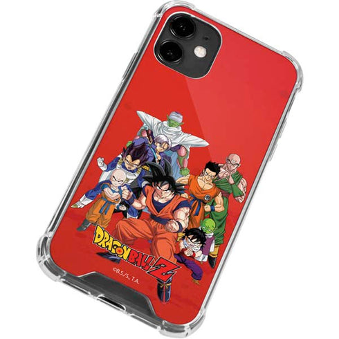 Dragon Ball Z Group iPhone 12 Mini Clear Case