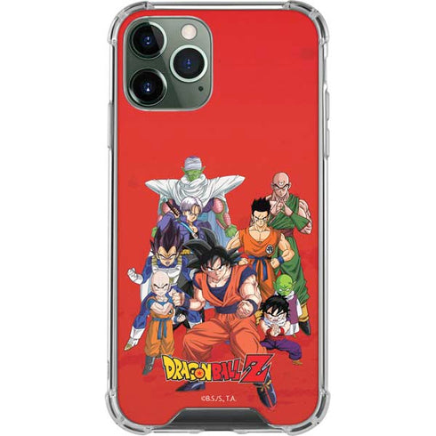 Dragon Ball Z Group iPhone 12 Pro Clear Case