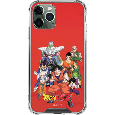Dragon Ball Z Group iPhone 12 Pro Max Clear Case