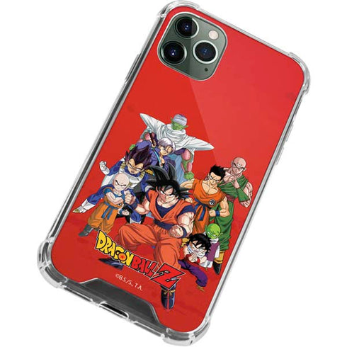 Dragon Ball Z Group iPhone 12 Pro Max Clear Case