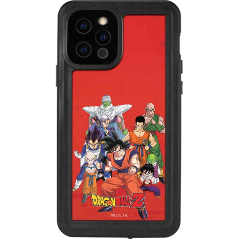 Dragon Ball Z Group iPhone 12 Pro Waterproof Case