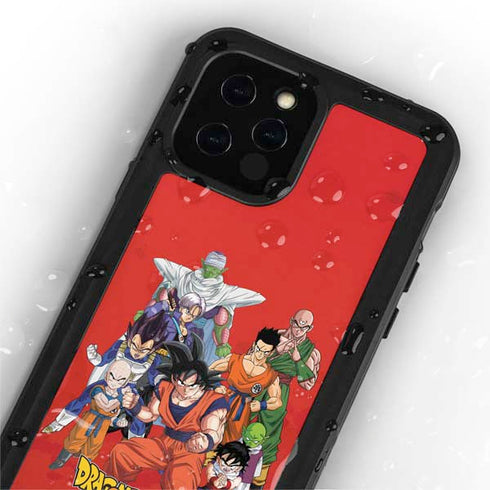 Dragon Ball Z Group iPhone 12 Pro Waterproof Case