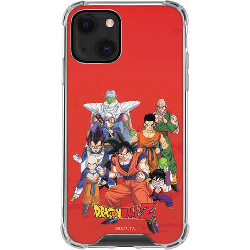 Dragon Ball Z Group iPhone 13 Mini Clear Case