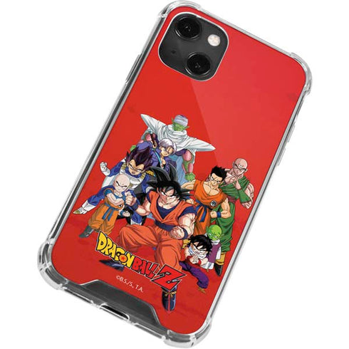 Dragon Ball Z Group iPhone 13 Mini Clear Case