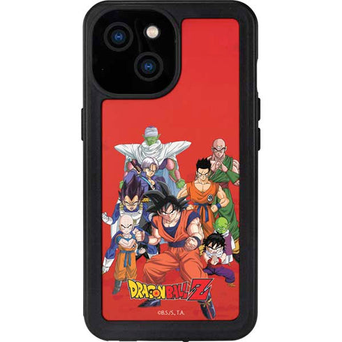 Dragon Ball Z Group iPhone 13 Mini Waterproof Case