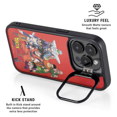Dragon Ball Z Group iPhone 13 Pro Kickstand Case