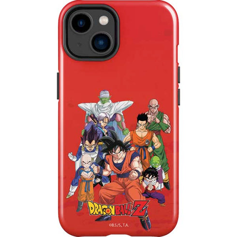 Dragon Ball Z Group iPhone 14 Plus Impact Case