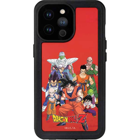 Dragon Ball Z Group iPhone 14 Pro Max Waterproof Case