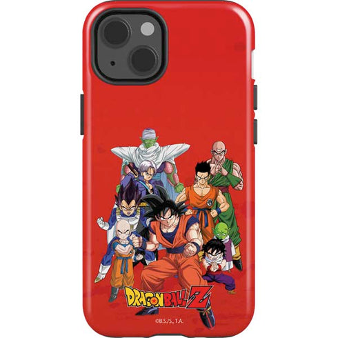 Dragon Ball Z Group iPhone 15 Plus Impact Case
