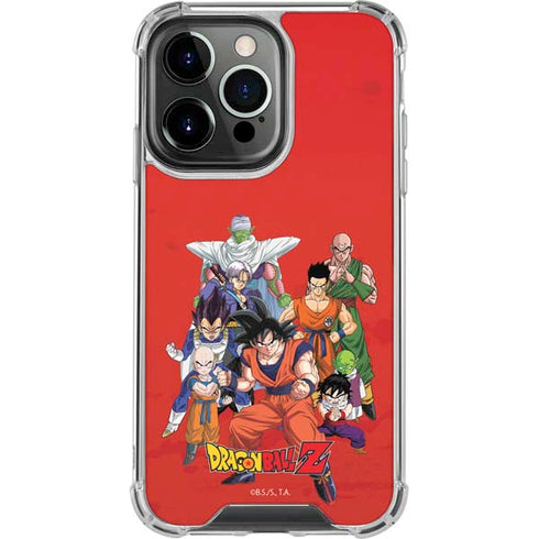 Dragon Ball Z Group iPhone 15 Pro Max Clear Case