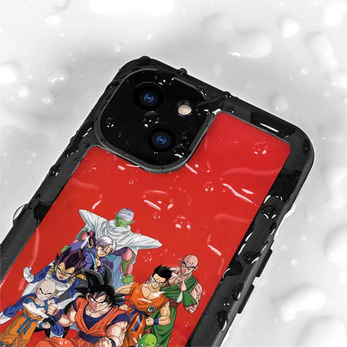 Dragon Ball Z Group iPhone 15 Waterproof Case