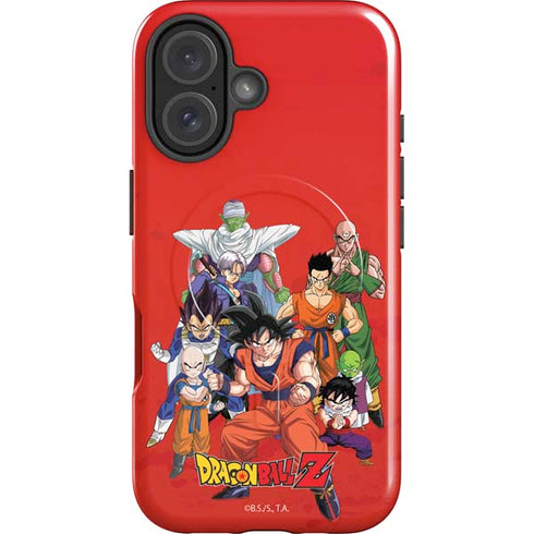 Dragon Ball Z Group iPhone 16 Magsafe Impact Case