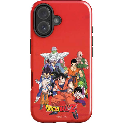 Dragon Ball Z Group iPhone 16 Plus Impact Case