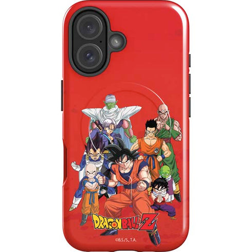 Dragon Ball Z Group iPhone 16 Plus Magsafe Impact Case