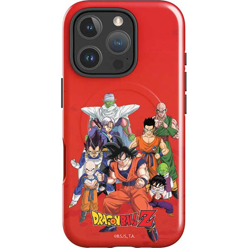 Dragon Ball Z Group iPhone 16 Pro Max Magsafe Impact Case