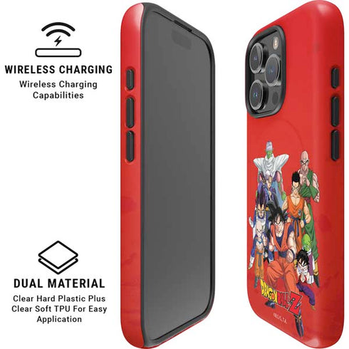 Dragon Ball Z Group iPhone 16 Pro Max Magsafe Impact Case