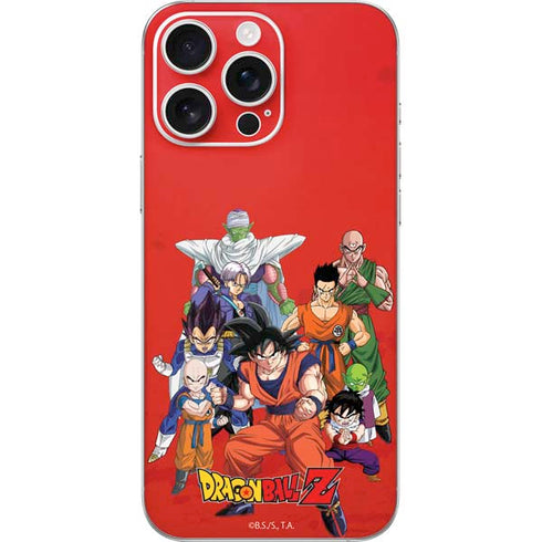 Dragon Ball Z Group iPhone 16 Pro Max Skin