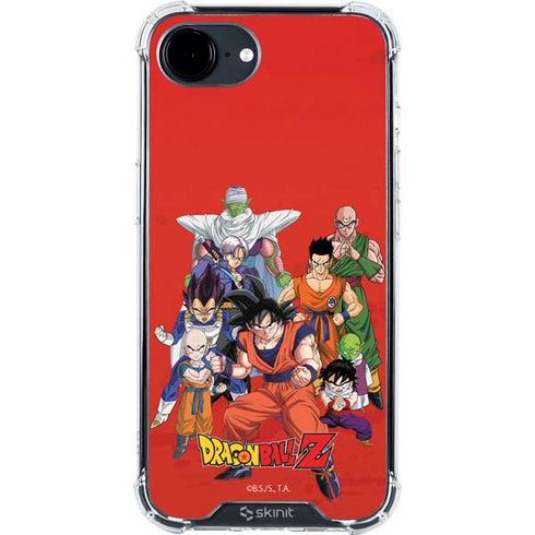 Dragon Ball Z Group iPhone 16e Clear Case
