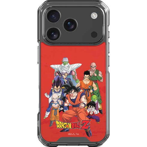Dragon Ball Z Group iPhone 18 Pro Clear Case