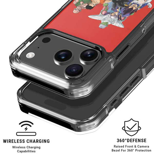 Dragon Ball Z Group iPhone 18 Pro Clear Case
