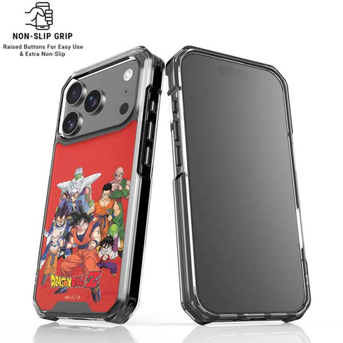 Dragon Ball Z Group iPhone 18 Pro Clear Case
