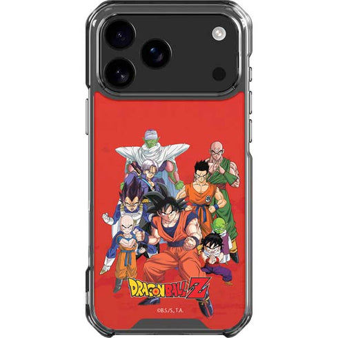 Dragon Ball Z Group iPhone 18 Pro Max Clear Case