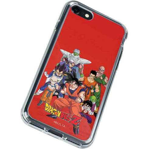 Dragon Ball Z Group iPhone SE (2nd & 3rd Gen) Clear Case