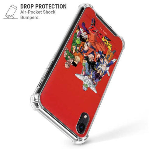 Dragon Ball Z Group iPhone XR Clear Case