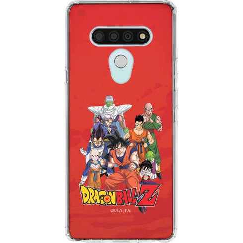 Dragon Ball Z Group LG Stylo 6 Clear Case