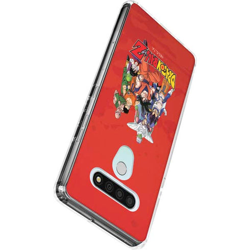 Dragon Ball Z Group LG Stylo 6 Clear Case
