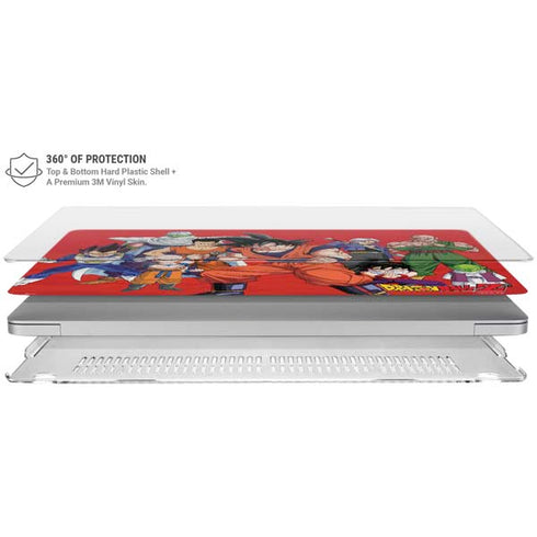 Dragon Ball Z Group MacBook Air 15in (2023-2025) Case plus Skin