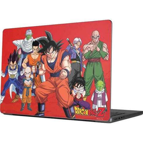 Dragon Ball Z Group MacBook Pro 14in (2021-24) Skin