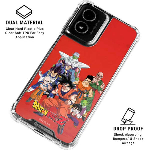 Dragon Ball Z Group Moto G Power 5G (2024) Clear Case