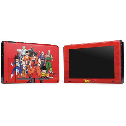 Dragon Ball Z Group Nintendo Switch Bundle Skin