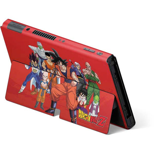 Dragon Ball Z Group Nintendo Switch OLED (2021) Skin