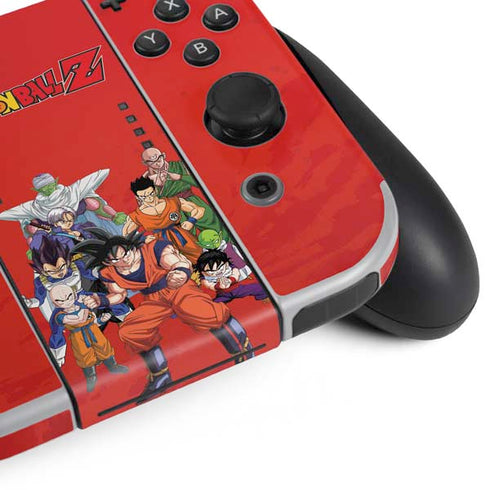 Dragon Ball Z Group Nintendo Switch OLED (2021) Skin