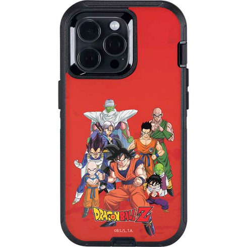 Dragon Ball Z Group Otterbox Defender iPhone Skin