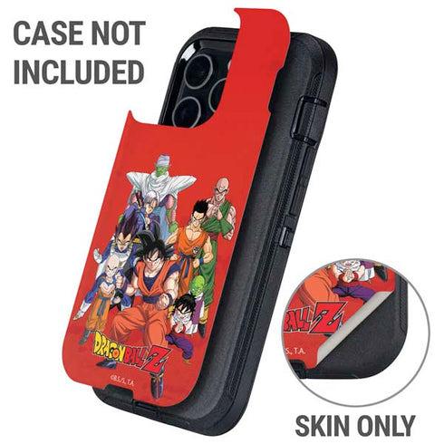 Dragon Ball Z Group Otterbox Defender iPhone Skin