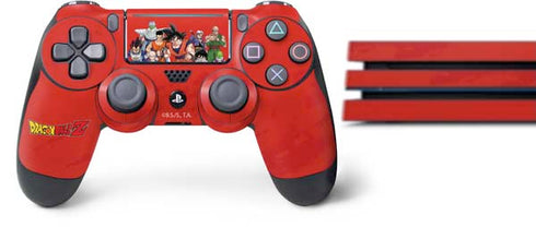 Dragon Ball Z Group PS4 Pro Bundle Skin