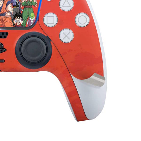Dragon Ball Z Group PS5 Controller Skin